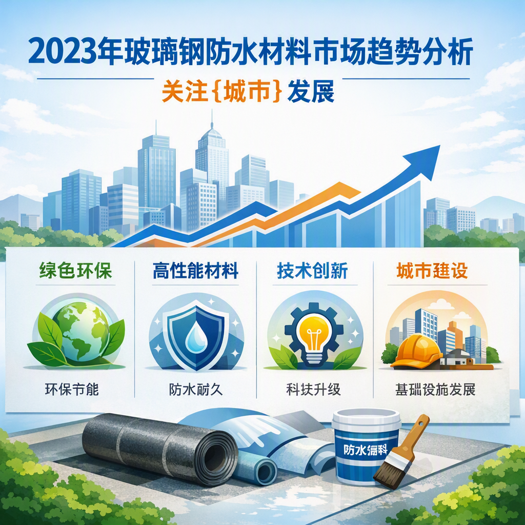 2023年玻璃钢防水材料市场趋势分析,关注 仙桃 发展