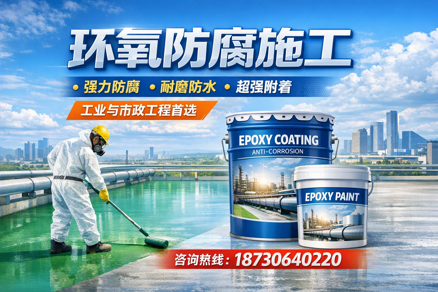 在 仙桃 进行环氧防腐施工的注意事项