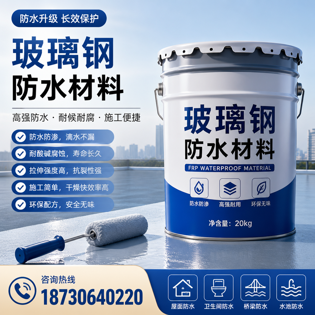 专家解析:玻璃钢防水材料的市场前景分析在 仙桃