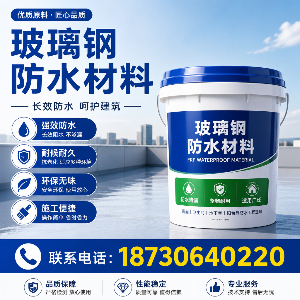 从零开始了解玻璃钢防水材料,仙桃 入门指南