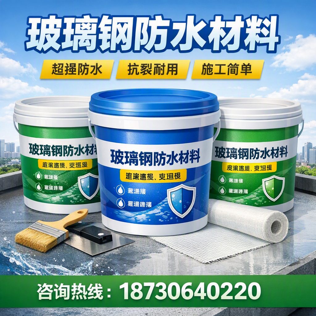 了解玻璃钢防水材料的市场趋势,仙桃 企业不可不知